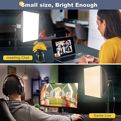 Torjim Softbox Photography Lighting Kit | 16" X 16" & 85W LED Studio Light - color: 16 inches