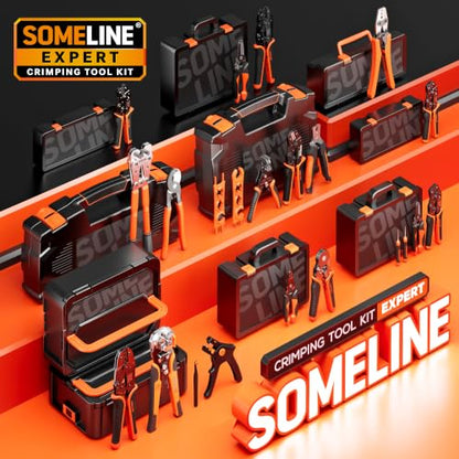 SOMELINE Crimping Tool & JST-PH 2.0mm Connector Kit, 2/3/4/5/6 Pin 640 pcs