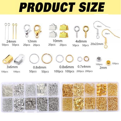 GTAAOY Jewelry Making Supplies Kit, Repair Tools with Accessories - style: B