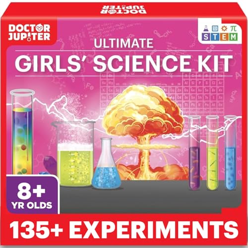 Doctor Jupiter Girls' Ultimate Science Experiments Kit for Kids Ages 8+ - style: Ultimate Girls' Science Kit: 8+