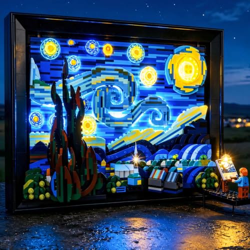 Nitemode Light Kit for LEGO 21333 Starry Night, Lights Only - size: Standard Light Kit