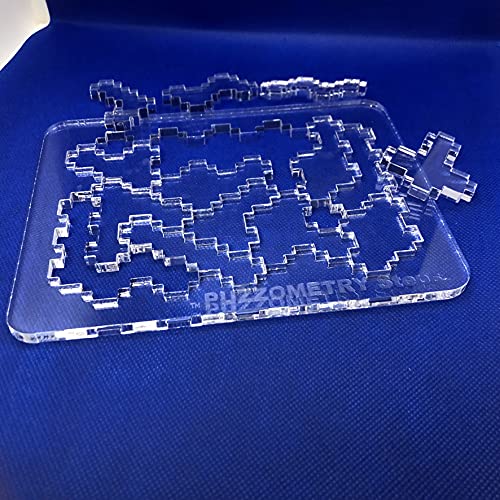 Puzzles (Puzzometry Steps) - Puzzometry: The Hardest Puzzle You'll Never Solve. Brainteaser, Logic Puzzle, Brain Teaser. Try All Seven Varieties of Puzzometry! - style: Puzzometry Steps