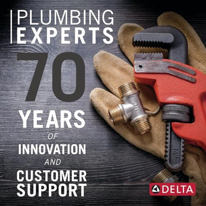 Delta 17T Series 3-Setting Shower Handle Thermostatic Integrated Diverter Trim Kit, Polished Nickel 2-Handle Shower Diverter Valve Trim Kit, Polished Nickel T27T859-PN (Valve Not Included) - color: Polished Nickel