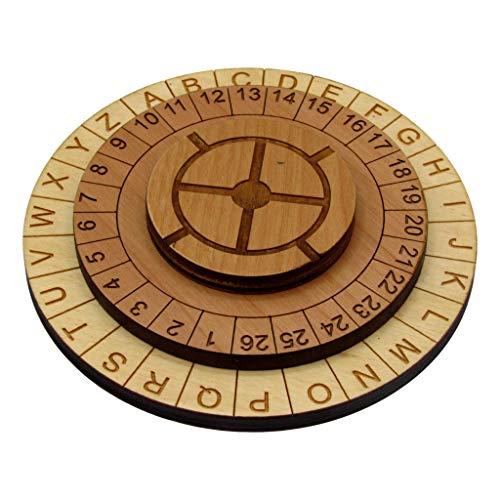 Hide and Seek Cipher Decoder Ring - Two Piece Escape Room Cipher Wheel (Pack of 2) - size: Hide and Seek Cipher (Pack of 2)