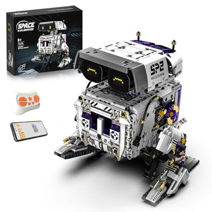 Technic Robot Building Set,Remote Control＆App,Coding for Boys 8-12
