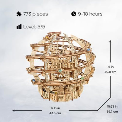 Wood Trick Gravity Wooden Marble 3D Wooden Puzzles for Adults to Build