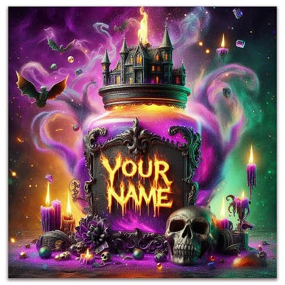 Halloween Diamond Art Kits for Adults - Magic Bottle Diamond Painting Kits - color: Diamond Art Kits-0918-5