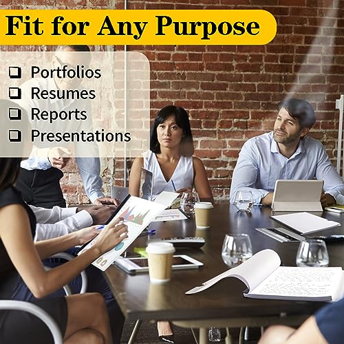 Report Covers with Sliding Bar, Clear Report Covers for Letter-Size Paper