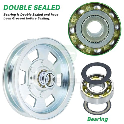 033-7201-25 Idler Pulley for Bad Boy MZ Magnum, ZT Elite Decks - size: 1x033-8000-00
