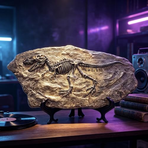 XINDAM Resin Tyrannosaurus Rex Dinosaur Fossil Statue Model Simulated Skeleton Home Office Display Decorative Craft Box Decoration (Style 5) - color: Style 5