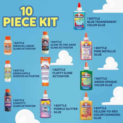 Elmer's Infinity and Beyond Slime Kit Featuring Toy Story Characters, Slime Supplies, Color Glue, Fluffy Slime, 10 Piece Kit - style: Toy Story 5 Infinity & Beyond Kit
