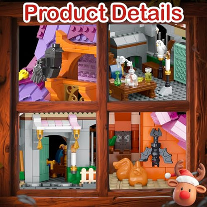 Magical Retreat of Witch Building Blocks Set 14+, 1200 Pieces - color: The Magical Retreat of the Witch