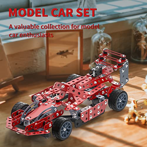 Lucky Doug Building Kit Model Car Set - STEM Project Building Toys for Kids Ages 8-12, Assembly Building Vehicle for Boys 8 9 10 11 Years Old - style: 869-3