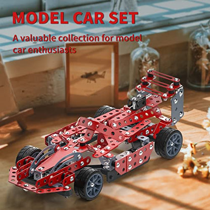 Lucky Doug Building Kit Model Car Set - STEM Project Building Toys for Kids Ages 8-12, Assembly Building Vehicle for Boys 8 9 10 11 Years Old - style: 869-3