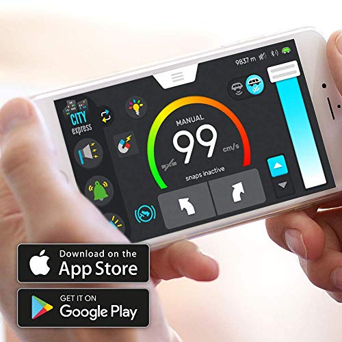 Smart Train Starter Set: Award-Winning Robot Toy Train; App-Based + Screen-Free Drive Modes; 3 Free Apps for Playing and Learning; Programmable with Color Tiles, Scratch & Python; for Ages 3+