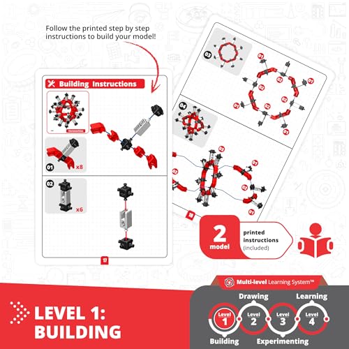 Engino STEAM Labs, How Viruses Work, STEAM Toys for Ages 8+, Experiment & Art Activities, STEM Project for Girls & Boys, Learning & Education Toys, 2 Model Building Set - style: How Viruses Work?