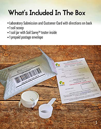 Soil Test Kit | Understand What Your Lawn or Garden Soil Needs, Not Sure What Fertilizer to Apply | Analysis Provides Complete Nutrient Analysis & Fertilizer Recommendation On Report
