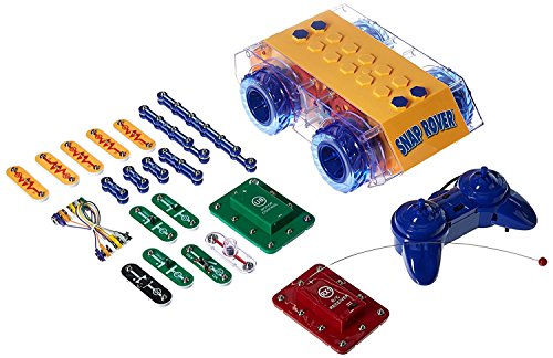 Snap Circuits R/C Snap Rover STEM Electronics & Robotics Kit, Ages 8+