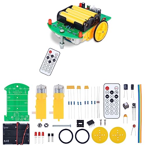 MiOYOOW DIY Remote Control Car Kit, Soldering Practice Kit for School - color: Remote Control Car Kit