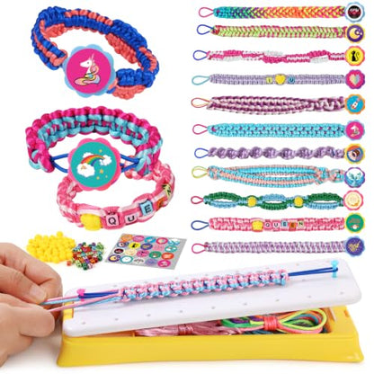 GILI Friendship Bracelet Making Kit - DIY Arts & Crafts for Girls Age 8-12 - color: yellow