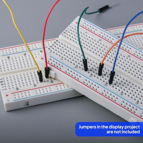 ELEGOO UNO R3 CH340C Board and 3PCS 830-Point Boards, for Breadboard Circuits, Prototyping, STEM Labs and Electronics Practice