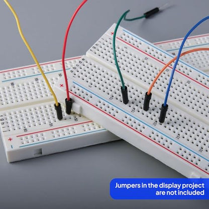 ELEGOO UNO R3 CH340C Board and 3PCS 830-Point Boards, for Breadboard Circuits, Prototyping, STEM Labs and Electronics Practice