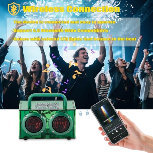 DIY Arylic Bluetooth Speaker Kit - STEM Toys for Ages 8-12 - color: Green