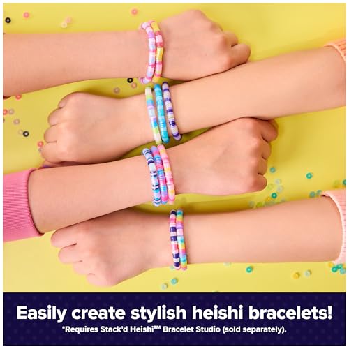 Cool Maker, Stack’d Heishi Expansion Pack Bracelet Bead Kit, Ages 7+ - style: Heishi Expansion Pack Bead Kit