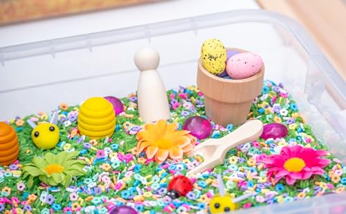 Spring Flower Sensory Bin Kit for Kids - style: Spring Flower Sensory Bin Kit