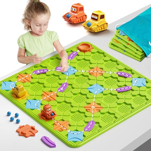 Brain STEM Activity Logic Kits: 200+ Challenges Educational Playthings - color: Green
