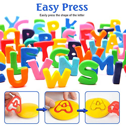 Alphabet Dough Cutter Kit with 26 Capital Letters - style: 26 Alphabet Dough Cutter Kit