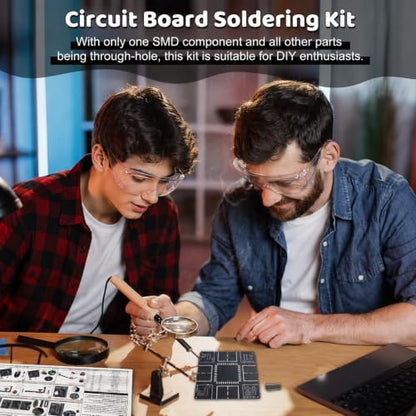 MIOYOOW LED Traffic Light Soldering Kit, STEM Electronic Project for School