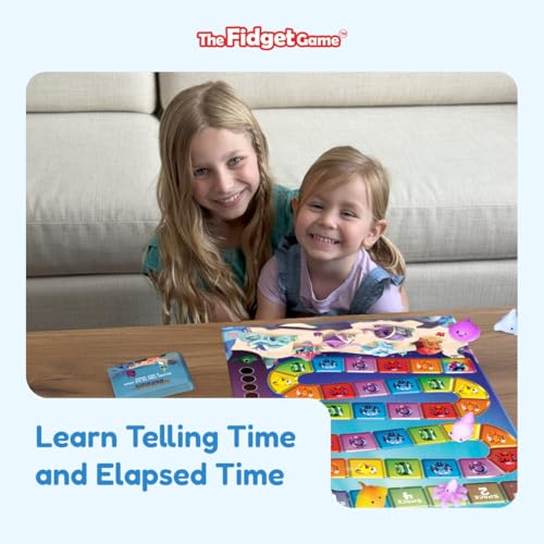 The Fidget Game Squishy Time Rescue - Telling Time Game for Kids Ages 6-11