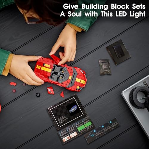 LED Light for Lego 42210 2 Fast 2 Furious Nissan Skyline GT-R (R34) Set, Light Kit Compatible with Lego 42210 Building Blocks Model, Not Included The Model Set - style: 42210