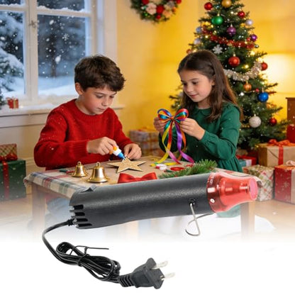 Heat Gun 300W, Handed Hot Air Gun for Crafting and DIY (Black) - color: Black