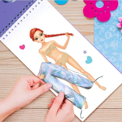 BSCOOL Dance Recital Gifts for Girls. Dress Up Sticker Activity Book. - color: Sticker Dress Up Dancers
