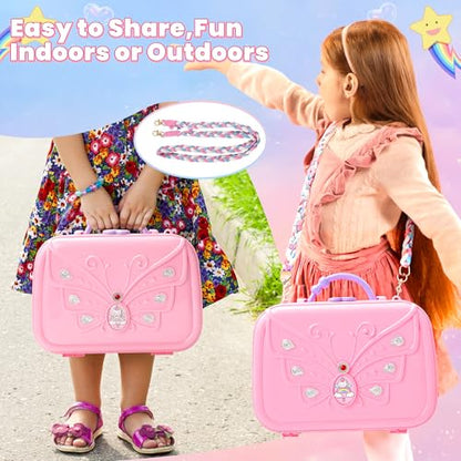500+ PCS Weaving Loom Kit, Craft Kits for Kids, Friendship Bracelet Kit