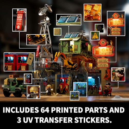 Doomsday Building Set, Modular Building Blocks Architecture Toy Model Kits