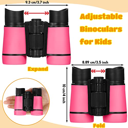 Yunsailing 6 Pcs Binoculars for Kids for Age 3-12 Years - color: Cute Colors