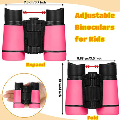 Yunsailing 6 Pcs Binoculars for Kids for Age 3-12 Years - color: Cute Colors