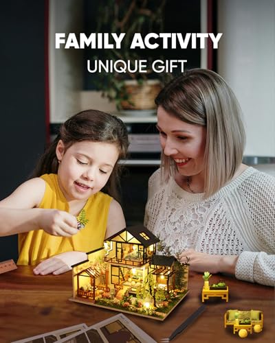 DIY Japanese Miniature House Kit Dollhouse Kit for Adults to Build - color: Janpanese House