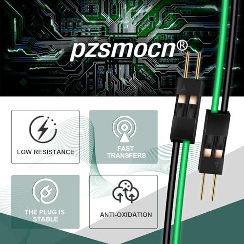 20 Sets / 80 Pcs for Dupont 2.54mm 2-Pin Male-Male Connector Kit - size: 2-Pin, style: Male to Male
