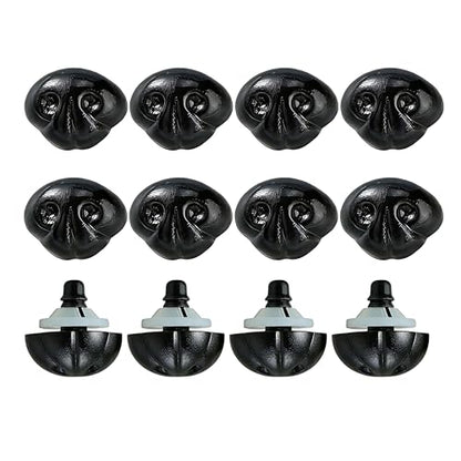 BESTCYC 60Pcs Safety Noses Dog Nose and Washers for Crochet Amigurumi - size: 20*25mm