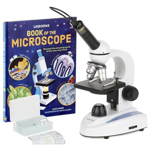 AmScope M149C-PB10-WM-E Digital Compound Monocular Microscope, WF10x - style: M149C-PB10-WM-E