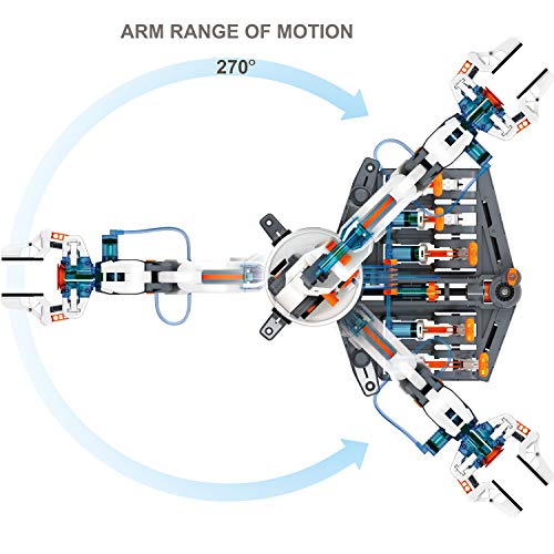 TEACH TECH Hydrobot Arm STEM Hydraulic Building Toy for Kids Ages 12+