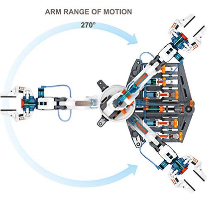 TEACH TECH Hydrobot Arm STEM Hydraulic Building Toy for Kids Ages 12+
