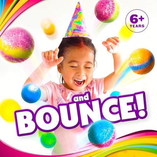 Creative Kids DIY Magic Bouncy Balls - 43 Ball Kit - STEM Science Toys - color: Multicolor Edition