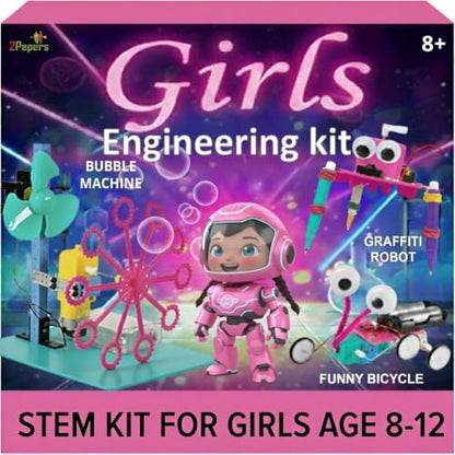 Girls Science Kit for Kids Age 8-12, STEM Engineering Educational Toy - size: 1 PACK