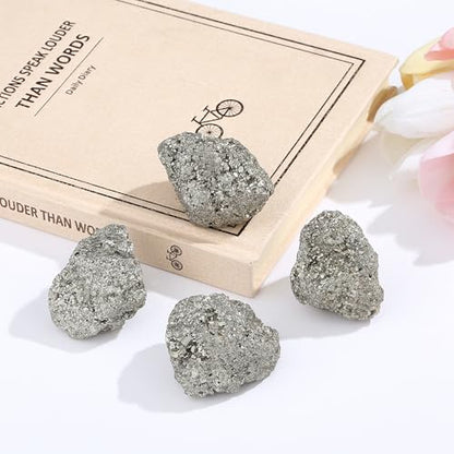 ZHIYUXI Pyrite Crystal Pyrite Stone Raw Crystals Natural Rocks Gem Stones - color: B# Pyrite Crystal