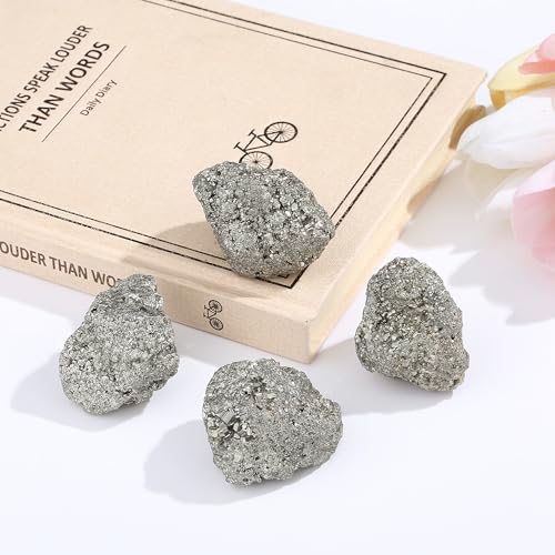ZHIYUXI Pyrite Crystal Pyrite Stone Raw Crystals Natural Rocks Gem Stones - color: B# Pyrite Crystal